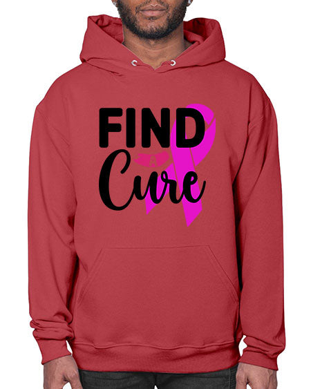Find a Cure 26# - breast cancer- Hoodie