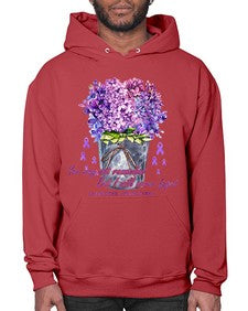 Flower Remember AlzheimerS Awareness 148# - alzheimers- Hoodie