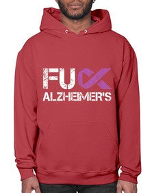 Fuck Alzheimers Fuck Dementia Alzheimer 151# - alzheimers- Hoodie