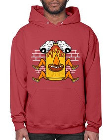 Fuck the weekend 128# - cartoon general- Hoodie