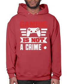 Gaming is not a crime 19# - video games- Hoodie