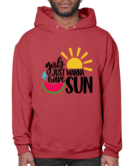 Girls Just Wanna Have Sun Style 44# - summer- Hoodie