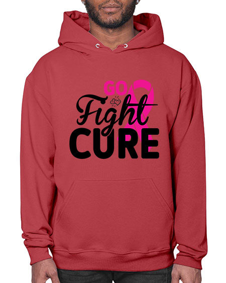 Go Fight Cure 23# - breast cancer- Hoodie