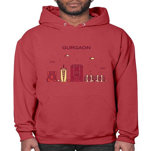 Gurgaon 799# - cities- Hoodie