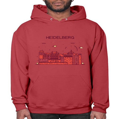 Heidelberg 833# - cities- Hoodie