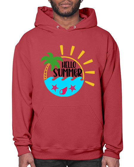 Hello Summer Style 40# - summer- Hoodie