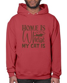 Home Is Where My Cat Is Style 14# - cats- Hoodie