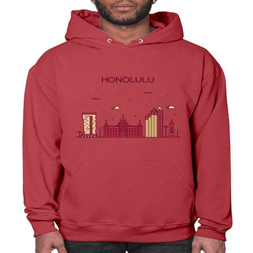 Honolulu 906# - cities- Hoodie