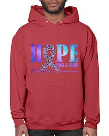 Hope For A Cure AlzheimerS Awareness 163# - alzheimers- Hoodie
