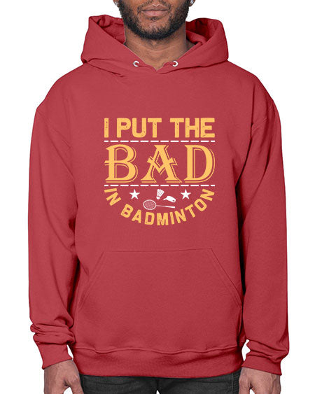 I 1056# - badminton- Hoodie