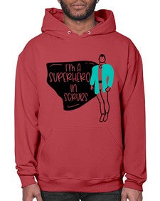 Im A Superhero In Scrubs Style Style 972# - nurse- Hoodie