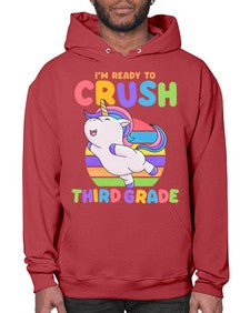 Im Ready to Crush third 392# - third grade- Hoodie