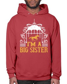Im a big sister Style 38# - horse- Hoodie