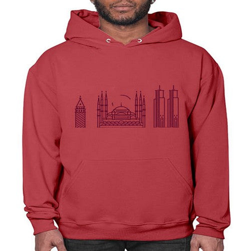 Istanbul 966# - cities- Hoodie