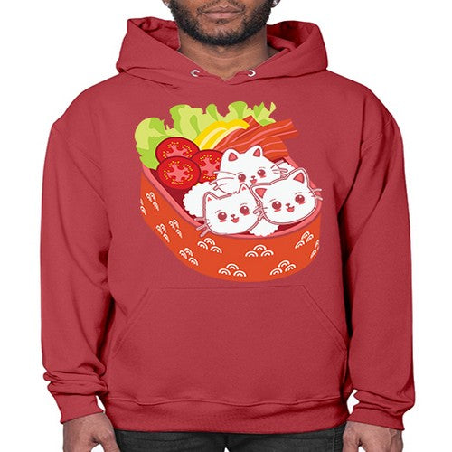 Kawaii Cat Boxed Lunch Anime Anime 266# - anime- Hoodie