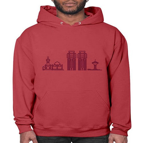 Khobar 1052# - cities- Hoodie