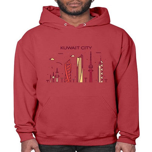 Kuwait 1095# - cities- Hoodie