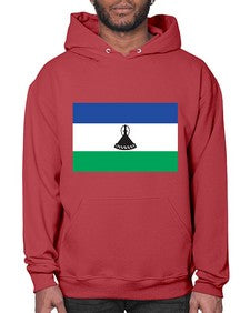 Lesotho 1129# - world flags- Hoodie