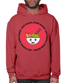 Less People More Ramen 1283# - Ramen- Hoodie