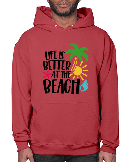 Life Is Better At The Beach Style 34# - summer- Hoodie