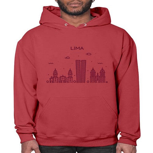 Lima 1136# - cities- Hoodie