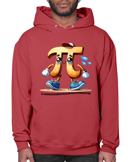 Long Running Pi Symbol Funny 27# - pi- Hoodie