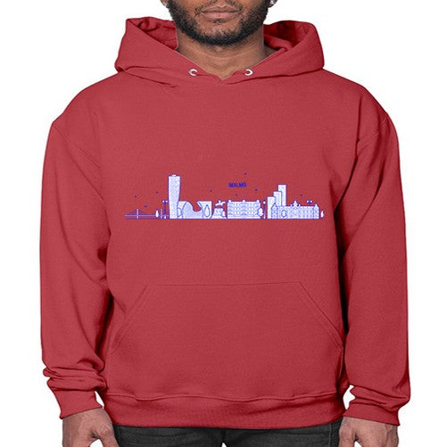 Malmo 1221# - cities- Hoodie