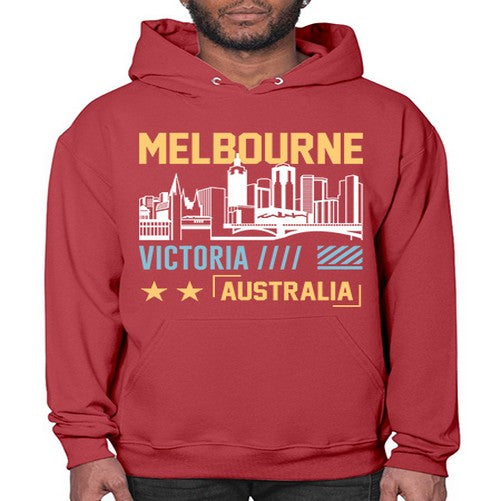 Melbourne 1271# - cities- Hoodie
