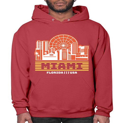 Miami 1284# - cities- Hoodie