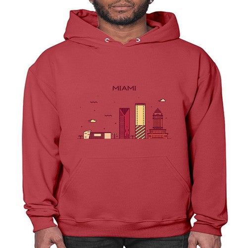 Miami 1285# - cities- Hoodie