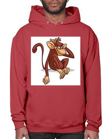 Monkey 174# - cartoon animals- Hoodie