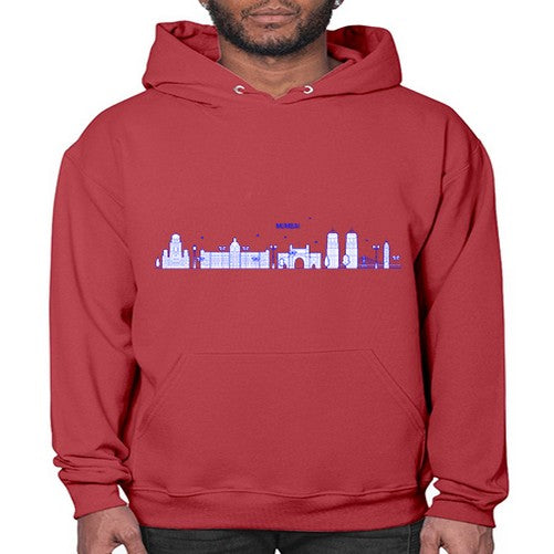 Mumbai 1385# - cities- Hoodie
