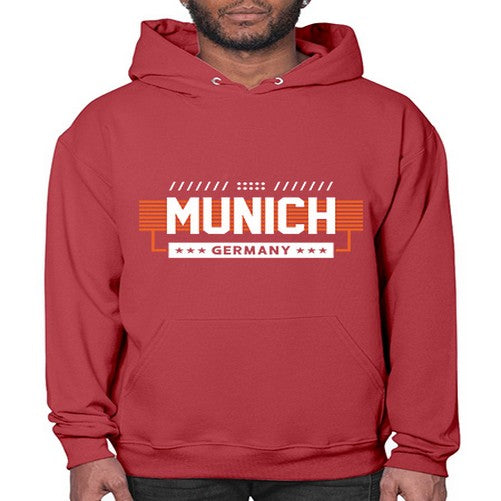 Munich 1389# - cities- Hoodie