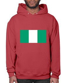 Nigeria 1493# - world flags- Hoodie