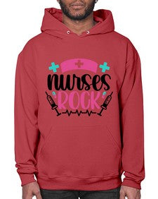 Nurses Rock Style Style 1254# - nurse- Hoodie