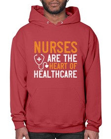 Nurses are the heart of healthcare Style 1228# - nurse- Hoodie