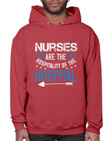 Nurses are the hospitality of the hospital Style 1233# - nurse- Hoodie