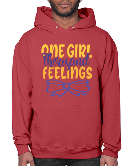 One Girl Thousand Feelings Style 175# - baby- Hoodie