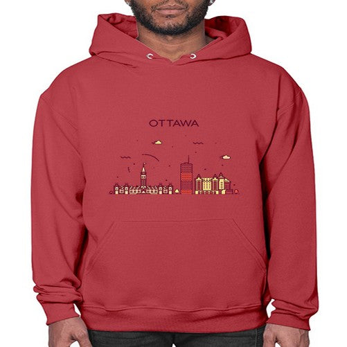Ottawa 1558# - cities- Hoodie