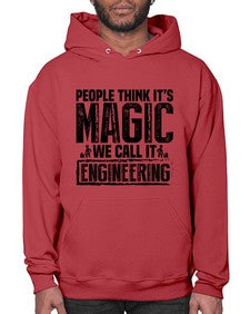 People think Style 1305# - engineer- Hoodie