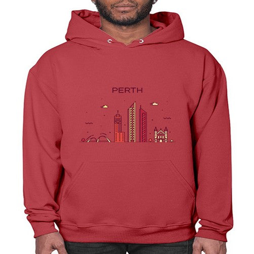 Perth 1598# - cities- Hoodie