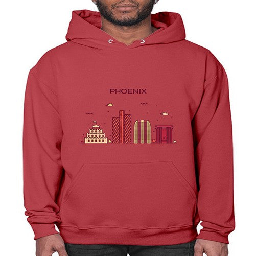 Phoenix 1614# - cities- Hoodie