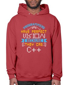 Programmers have perfect vision 18# - computer- Hoodie