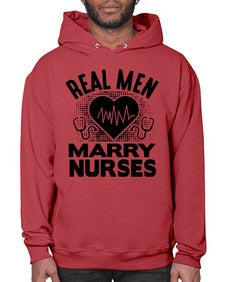 Real men Style 1349# - nurse- Hoodie
