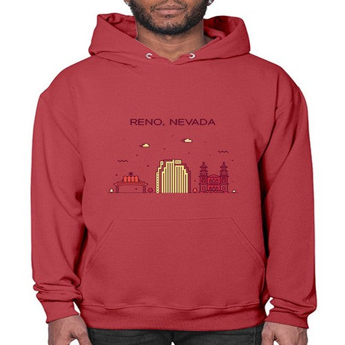 Reno 1714# - cities- Hoodie