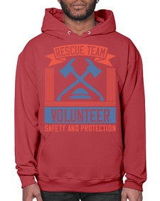 Rescue Team Volunteer Safety And Protection Style 33# - volunteer- Hoodie