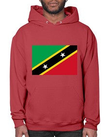Saint Kitts and Nevis 1764# - world flags- Hoodie