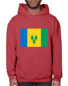 Saint Vincent and the Grenadines 1767# - world flags- Hoodie