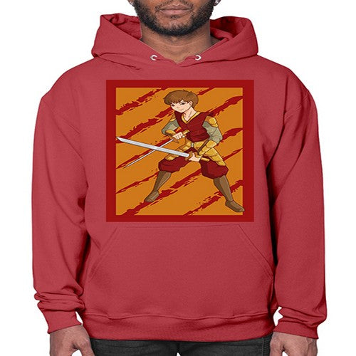 Samurai boy 95# - anime- Hoodie