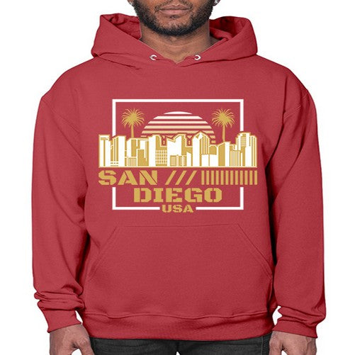 San Diego 1775# - cities- Hoodie